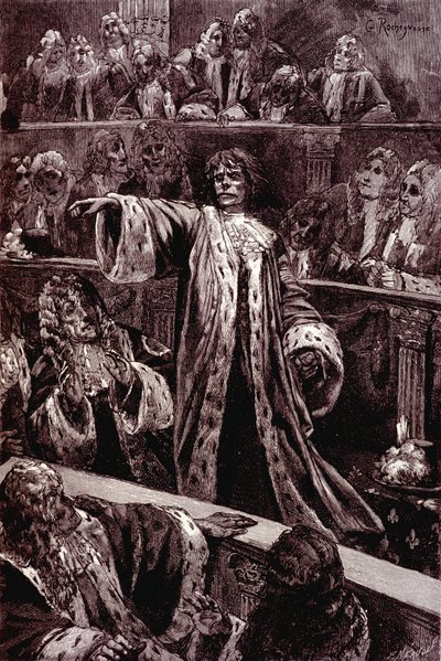 Gwynplaine i The Man Who Laughs af French School