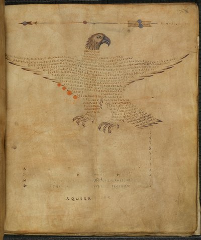 Harley 647, f.7 Illustration af stjernebilledet 