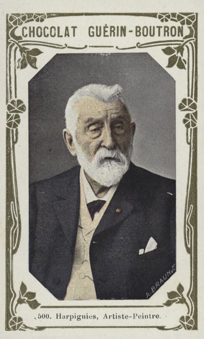 Harpignies, maler (farvet foto) af French School