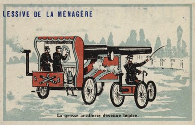Tungt artilleri bliver let af French School