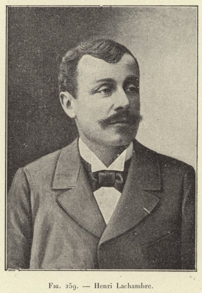 Henri Lachambre (gravering) af French School