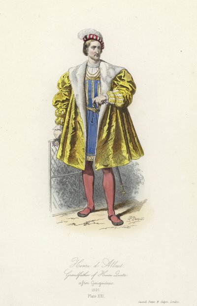 Henrik II af Navarra, bedstefar til Henrik IV af Frankrig af French School