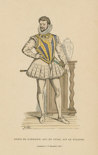 Henry I, Duke of Guise  af French School