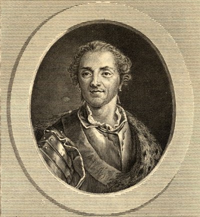 Hermann Maurice (1696-1750) greve af Sachsen af French School