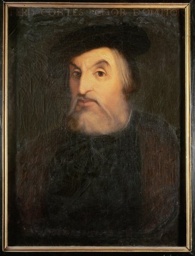 Hernan Cortez, Conquistador", opdagelsesrejsende af French School