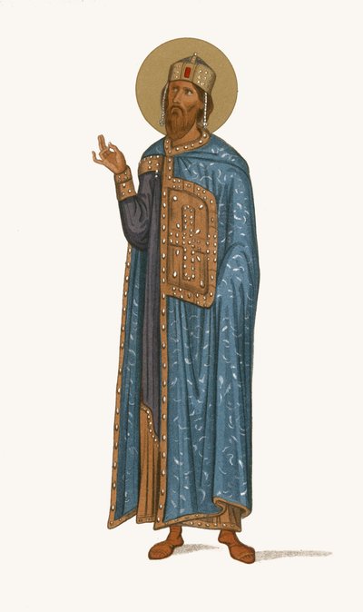 Herodes den Store (chromolitho) af French School