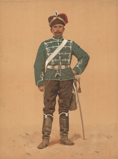 Hessian Hussar Regt nr. 13 af French School