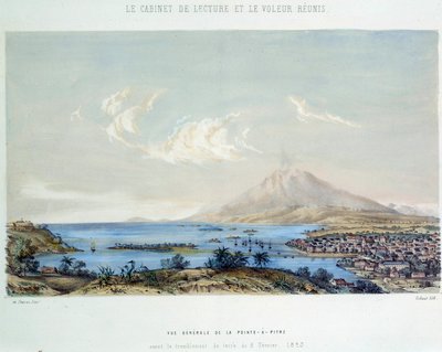 De franske koloniers historie: overblik over Pointe a Pitre (Pointe-a-Pitre) i Guadeloupe (Antillerne) før jordskælvet den 8/02/1843 af French School