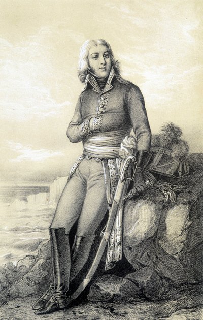 Hoche - in „Galerie historique de la Revolution française“ von Albert Maurin von French School