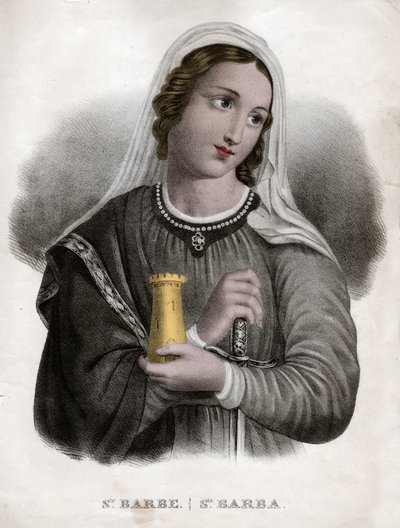 Hellig skæg. (gravering, ca. 1850) af French School