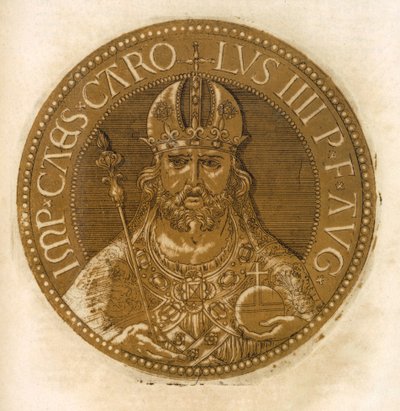 Den hellige romerske kejser Karl IV af French School