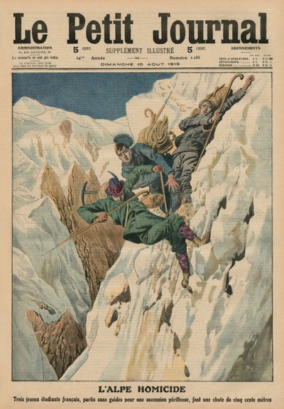 Homicidal Alp, forsideillustration fra 