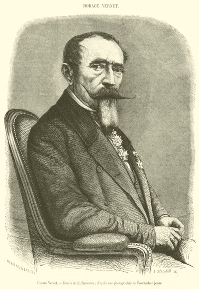 Horace Vernet (gravering) af French School