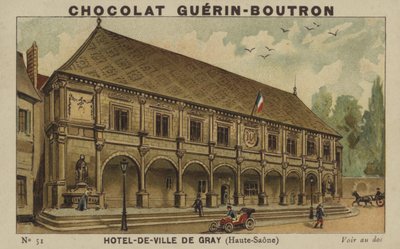 Rådhuset i Grey, Haute-Saone af French School
