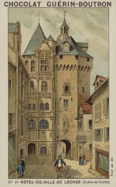 Rådhuset i Loches, Indre-et-Loire af French School