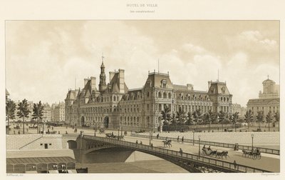 Rådhus, under opførelse af French School