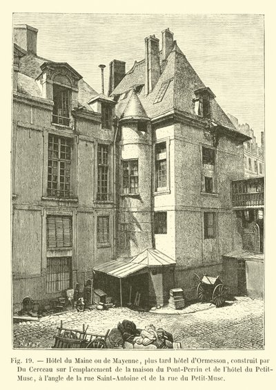Hotel du Maine eller de Mayenne, senere Hotel d