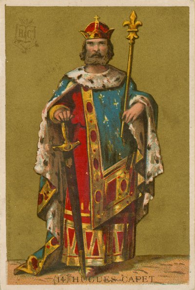 Hugh Capet af French School