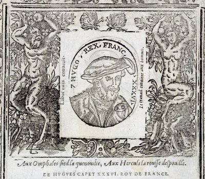 Hugues Capet - i "De capetianske konger" af French School