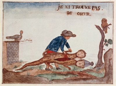 Jeg kan ikke finde noget hjerte, 1789 af French School