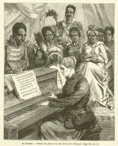 Ida Pfeiffer (gravering) af French School