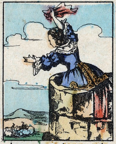 Illustration til "" Blåskæg"" af French School