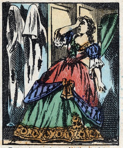 Illustration til "" Blåskæg"" af French School