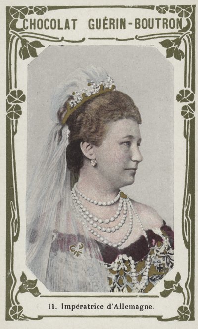 Imperatrice dAllemagne (farvet foto) af French School