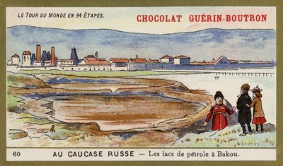 I det russiske Kaukasus - oliesøerne i Baku af French School