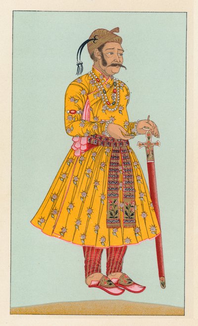 Indien kostume af French School