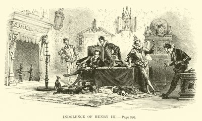Indolens af Henrik III af French School