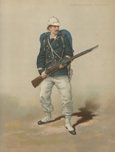 Marines, Colies kjole af French School