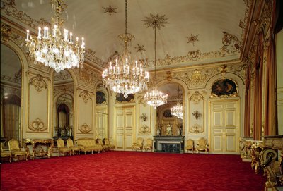 Interiør af Grand Salon af French School
