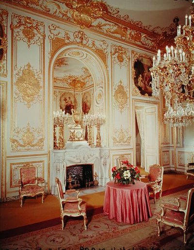 Interiør af Grand Salon af French School