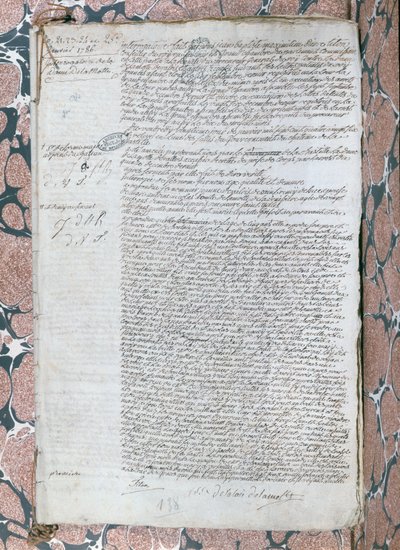 Forhør af Jeanne de Valois-Saint-Remy, grevinde de La Motte (1756-91), januar 1785 af French School