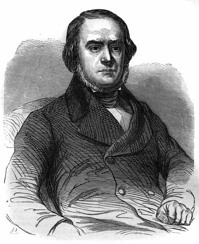Italiensk nationale bevægelse: Daniele Manin (1804-1857), proklamerer Republikken Venedig (1848). Indgravering i "Historien om paver-konger-dronninger og kejsere gennem århundrederne"" af Maurice Lachatre af French School