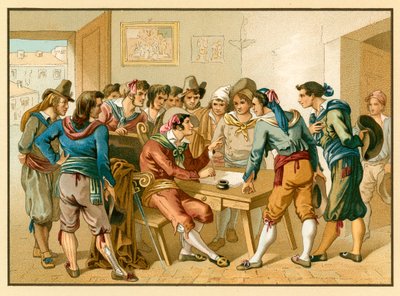 Italien kostume af French School