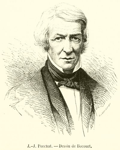 J-J Porchat (gravering) af French School