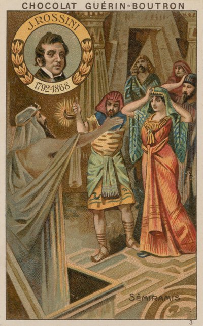 J Rossini, Semiramis af French School