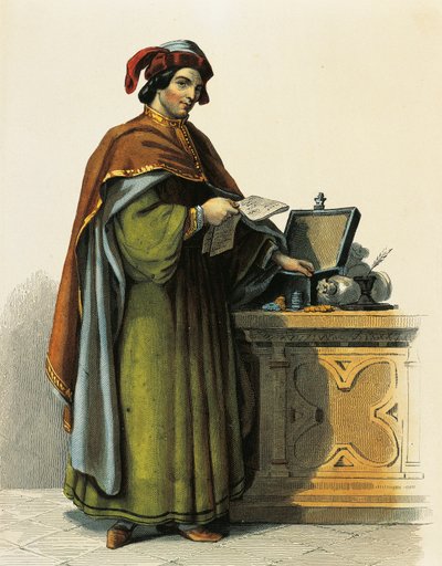 Jacques Coeur (ca. 1395-1456), fransk købmand af French School