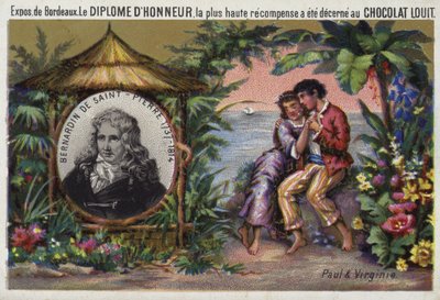 Jacques Henri Bernardin de Saint Pierre, fransk forfatter og botaniker af French School
