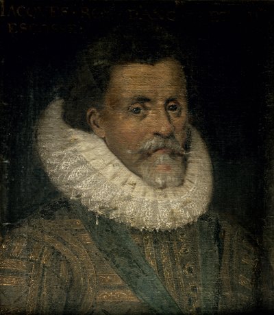 James I af England (1566-1625) af French School