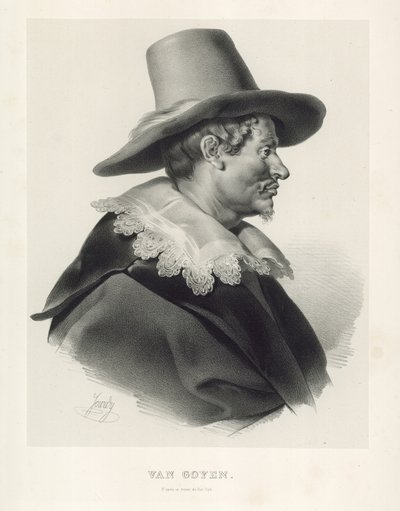 Jan van Goyen, hollandsk kunstner af French School
