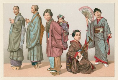 Japan kostume af French School