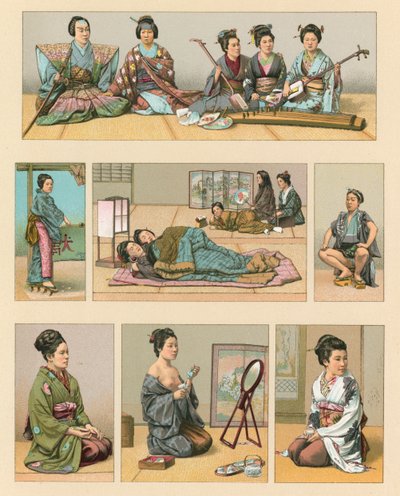 Japan kostume af French School