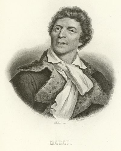 Jean-Paul Marat af French School