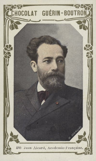 Jean Aicard, Academie-Francaise (farvet foto) af French School