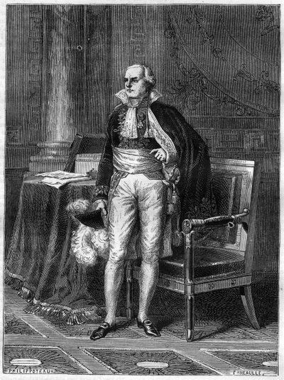 Jean Baptiste (Jean-Baptiste) de Nompere de Champagny (1756-1834) Hertug af Cador - Jean-Baptiste de Nompere de Champagny (1756-1834), hertug af Cadore, fransk politiker - i "Histoire de l