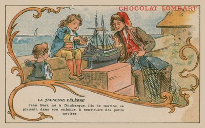 Jean Bart, flådekommandant fra det sene 17. århundrede og kaper, som dreng af French School