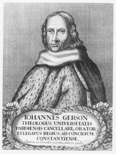 Jean Gerson (gravering) af French School